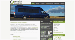 Desktop Screenshot of cornishinsurance.co.uk